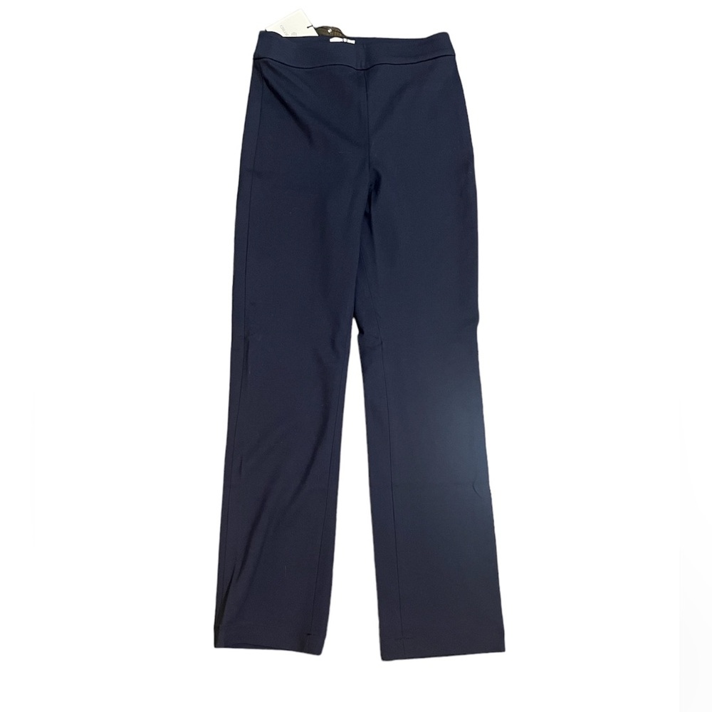 Chloe Kristyn Brennan navy blue straight leg pants‎ Small NEW
